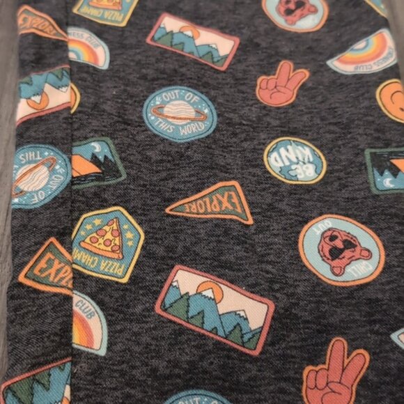Old Navy Printed Flannel Girls Large 10 12 Pajama Pants Kids Camping Lounge - Picture 6 of 11